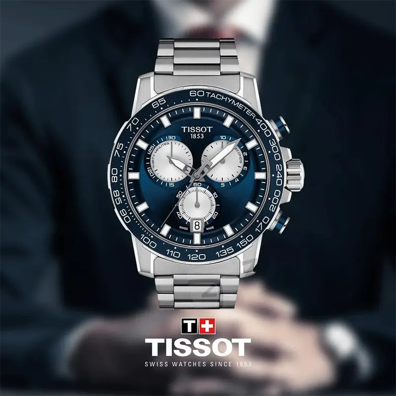 Tissot Supersport Chrono T125.617.11.041.00 Men's Blue Dial Quartz Watch